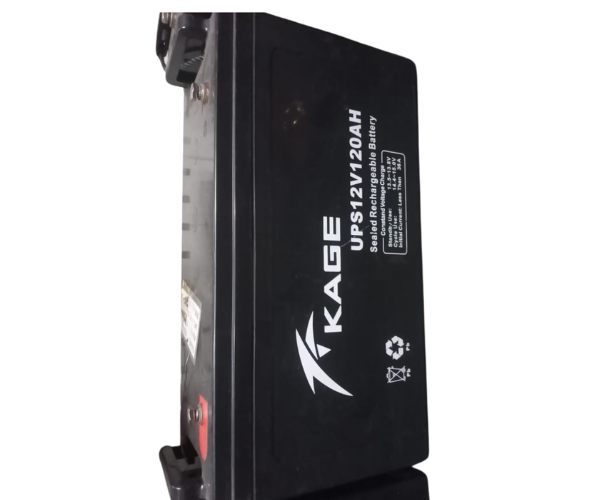 KAGE VEH11985 INVERTER DEEP CYCLE BATTERY KM120-12 12V120AH L 15-3/4''-W 6-3/4''-H 8''