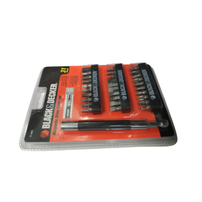 BLACK & DECKER HAR8186 DRIVE GUIDE/SET 31PC 71-933