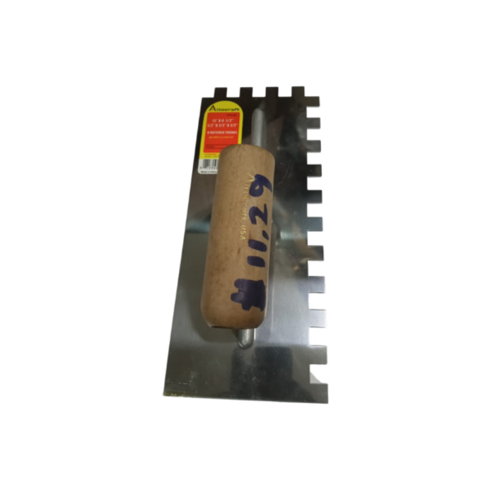 ALTOCRAFT HAR8197 U-TROWEL 1/2" X 1/2" X 1/2