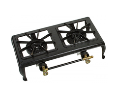 IRON CAPTAIN HAR8200 STOVE/GAS -DOUBLE BURNER GAS-GBD CAST IRON