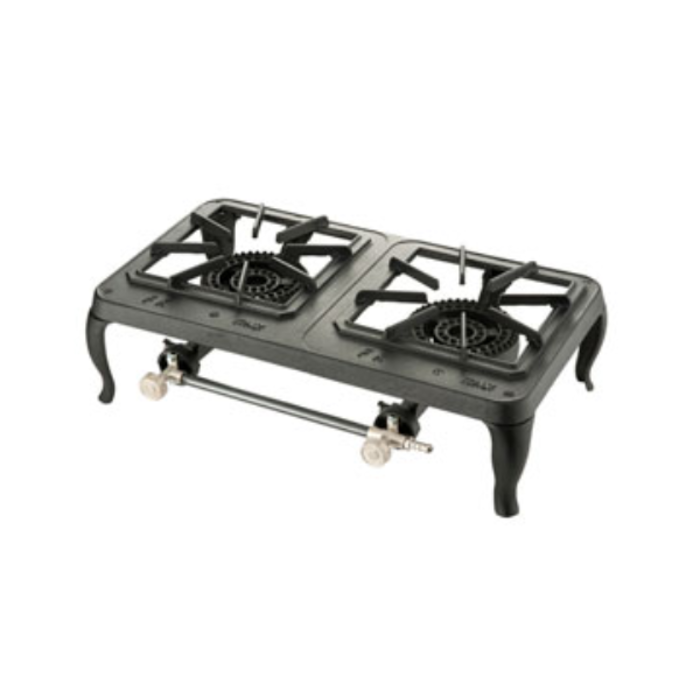 IRON CAPTAIN HAR8200 STOVE/GAS -DOUBLE BURNER GAS-GBD CAST IRON