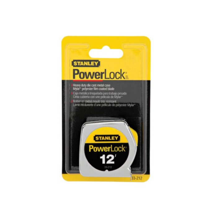 STANLEY HAR8204 TAPE/STANLEY PL 12' 1/2" 3