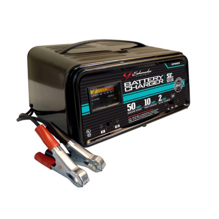 SCHUMACHER VEH13575 CHARGER/BATTERY-10/2 AMPS 6/12V 5.5AMPS #1060 SE-5212-WNR