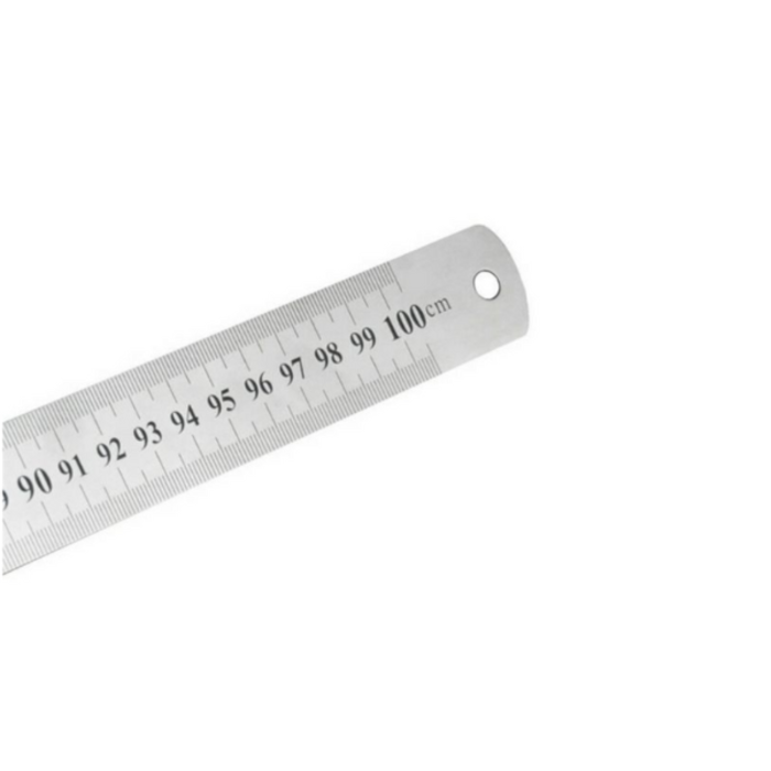 HAR8302 RULER 100CM STAINLESS STEEL