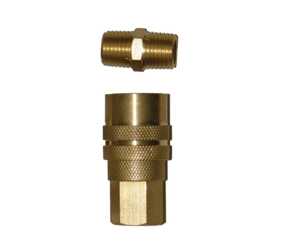 VEH14301 COUPLER/QUICK - SOLID BRASS 5PC QC-5B