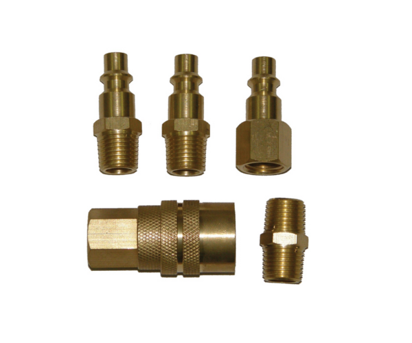 VEH14301 COUPLER/QUICK - SOLID BRASS 5PC QC-5B