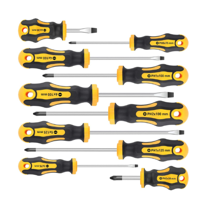 DEWALT HAR8321 SET/SCREWDRIVER 10PC 62513 DEWALT-WNR