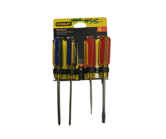 STANLEY HAR8347 SCREWDRIVER 4PC ACETATA 64