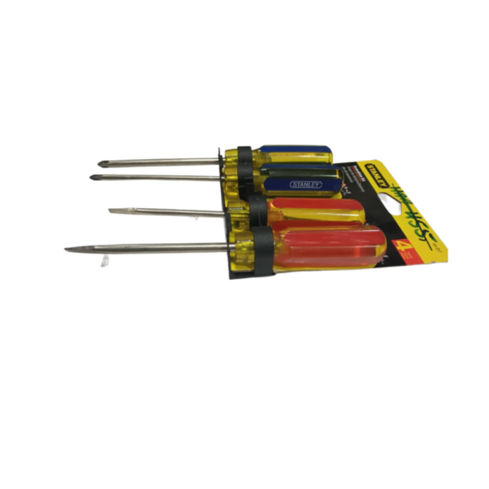 STANLEY HAR8347 SCREWDRIVER 4PC ACETATA 64