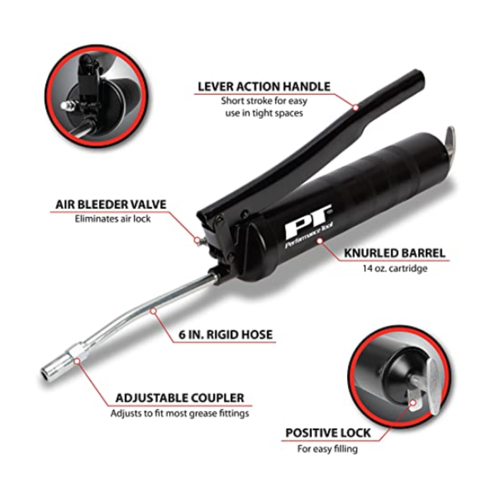 PERFORMANCE TOOL HAR9182 PERFORMANCE TOOL LEVER ACTION GREASE GUN. PART # W54203