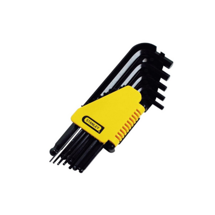 STANLEY HAR8417 EXTRA LONG BALL POINT SAE ALLAN HEX KEY SET/69-257