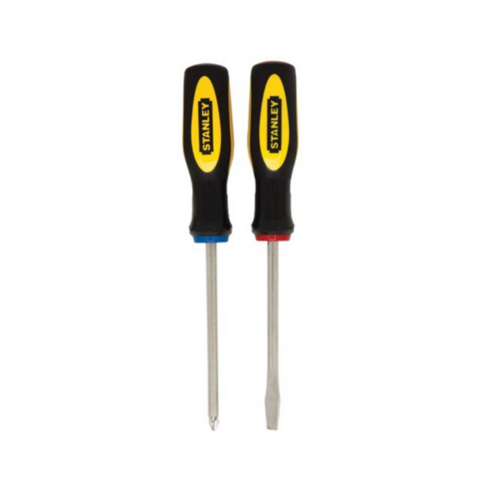 STANLEY HAR8446 2PC C/GRIP SCREWDRIVER SET STMT66670-840