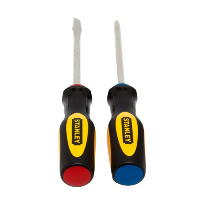 STANLEY HAR8446 2PC C/GRIP SCREWDRIVER SET STMT66670-840