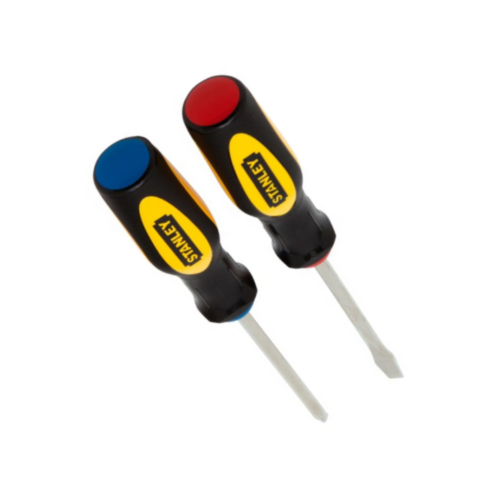 STANLEY HAR8446 2PC C/GRIP SCREWDRIVER SET STMT66670-840