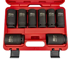NEIKO TOOLS HAR9165 NEIKO 02460A 3/4" DRIVE IMPACT SOCKET SET 8PCS--TOP B14 M/F