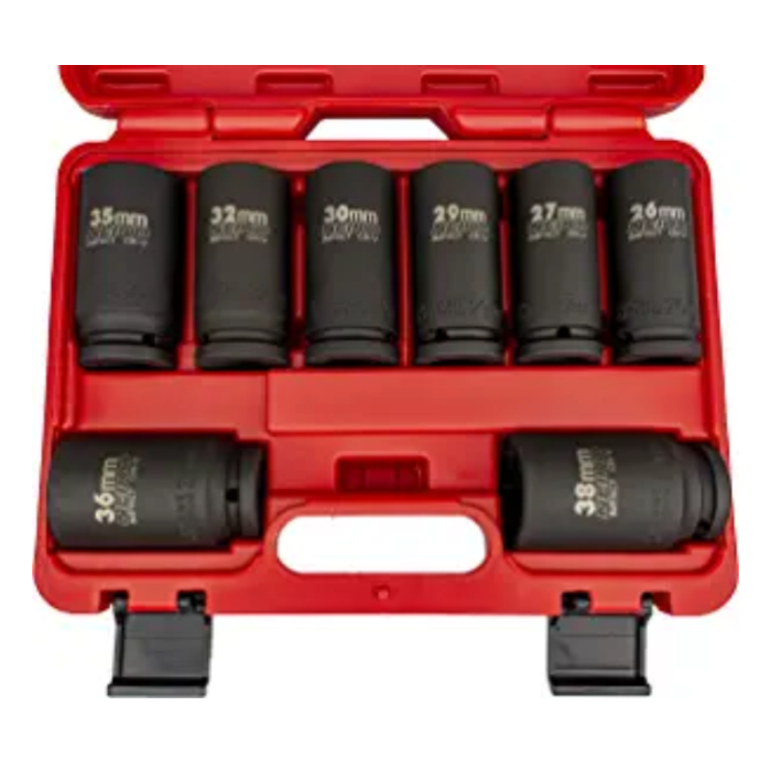 NEIKO TOOLS HAR9165 NEIKO 02460A 3/4" DRIVE IMPACT SOCKET SET 8PCS--TOP B14 M/F