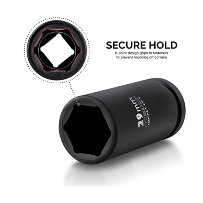 NEIKO TOOLS HAR9165 NEIKO 02460A 3/4" DRIVE IMPACT SOCKET SET 8PCS--TOP B14 M/F