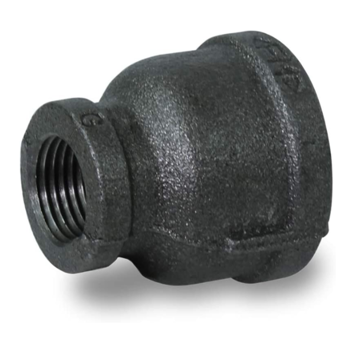 HAR9162 BLACK IRON FITTING 3" TO 1" REDUCE SOCKET