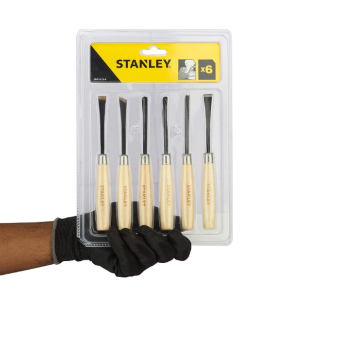 STANLEY HAR8486 CARVING/WOOD SET#16-120