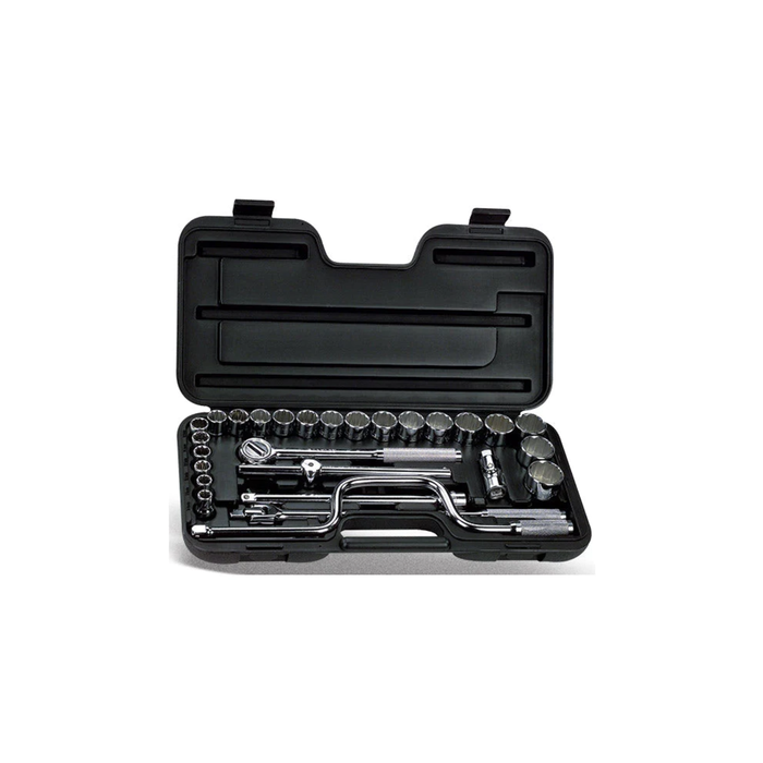 STANLEY HAR8493 SOCKET/SET 1/2"DR 29PC 12PT (97) 86-504 10-32MM