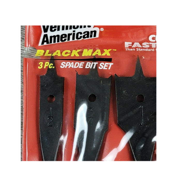 VERMONT AMERICAN HAR8549 SPADE BIT SET 3PCS#14481/#DSB50003