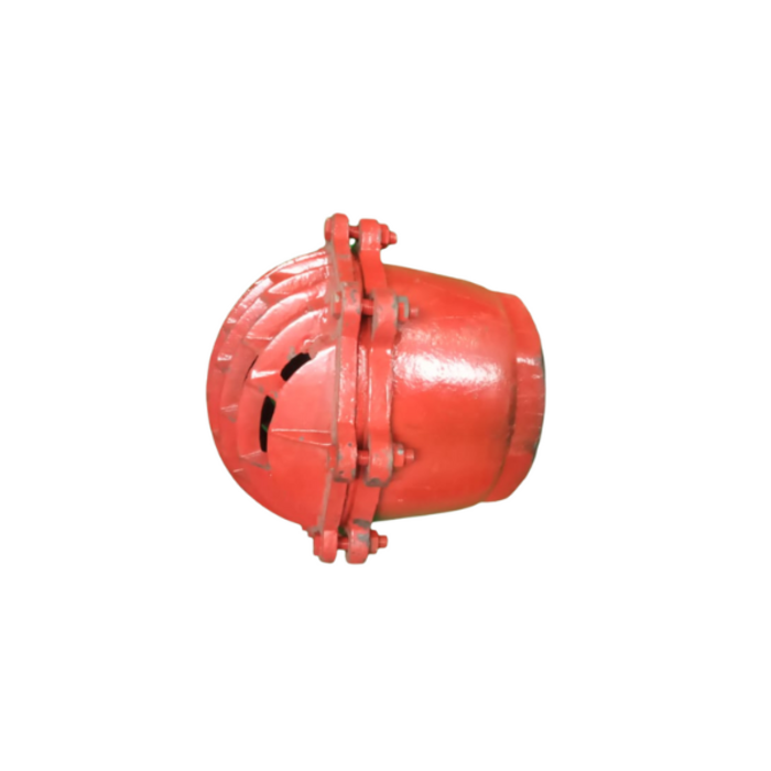 HAR8620 6" METAL RED FOOT VALVE WITH FEMALE THREADS NPT