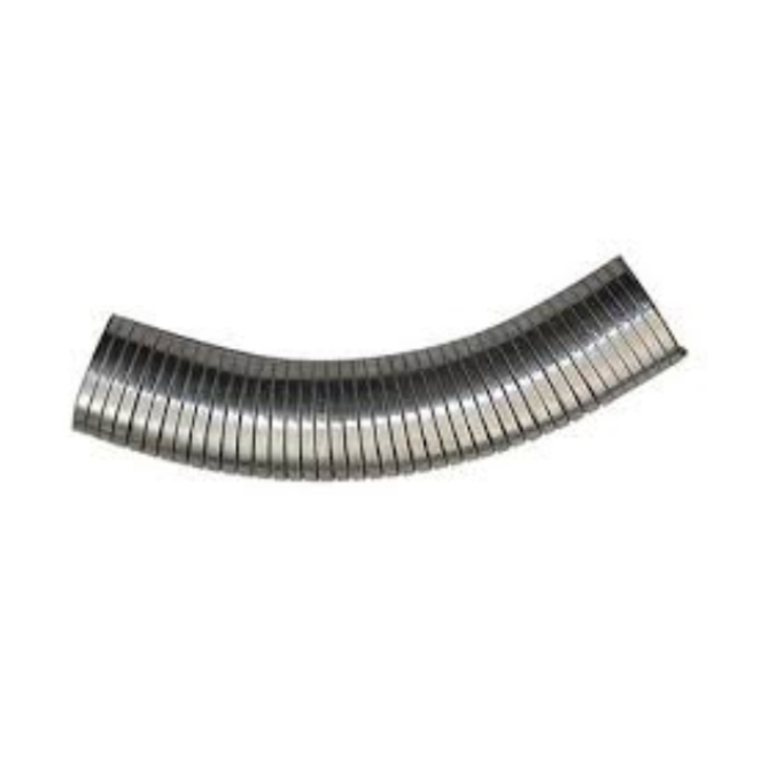 HAR8674 4"HEAVY DUTY FLEX EXHAUST PIPE GALVANIZED 40FT PER ROLL-WS--D/S (SOLD BY THE ROLL)