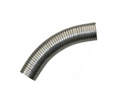 HAR8676 6" HEAVY DUTY FLEX EXHAUST PIPE GALVANIZED 32FT PER ROLL-W/S