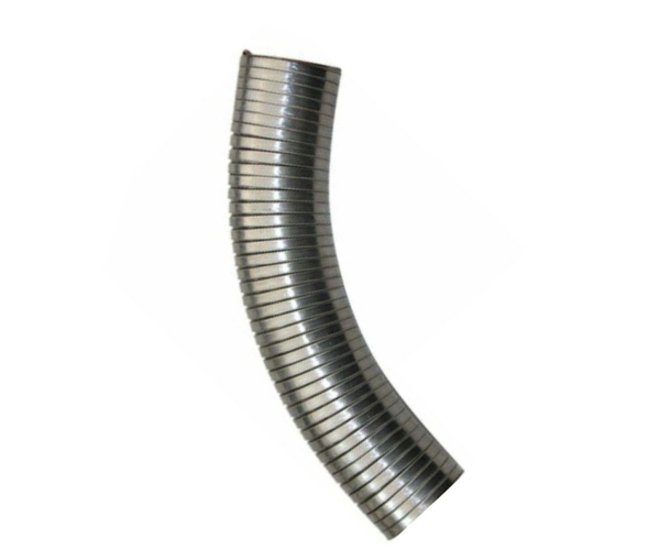 HAR8676 6" HEAVY DUTY FLEX EXHAUST PIPE GALVANIZED 32FT PER ROLL-W/S