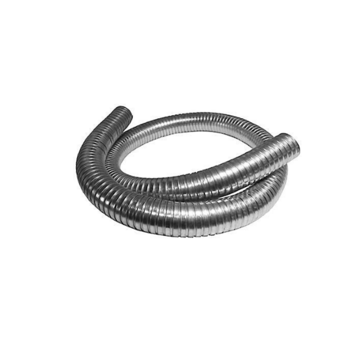HAR8676 6" HEAVY DUTY FLEX EXHAUST PIPE GALVANIZED 32FT PER ROLL-W/S
