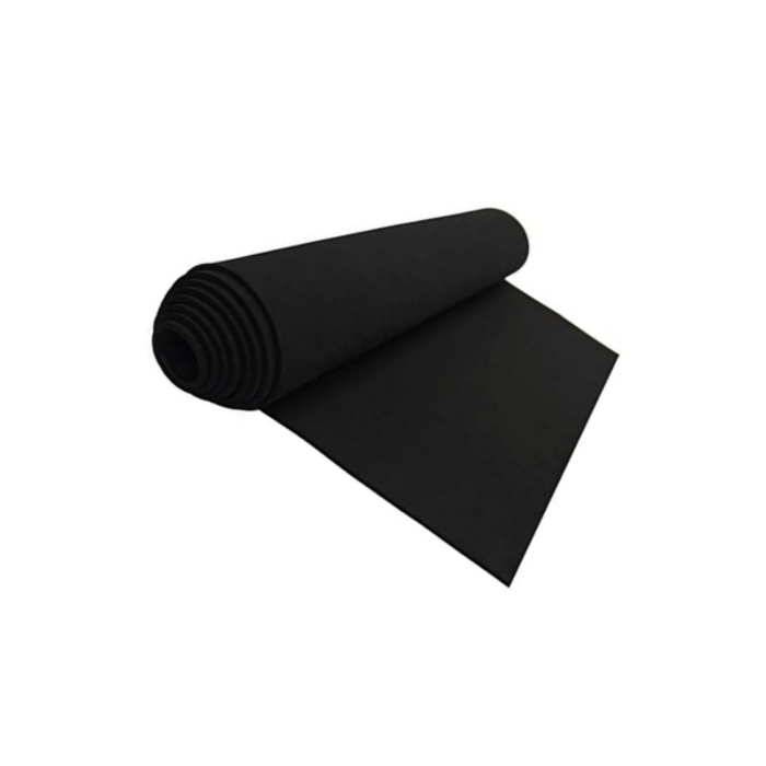 HAR8697 RUBBER MAT GASKET 5MPA THICKNESS 8MM 64FT PER ROLL WIDTH 2000MM