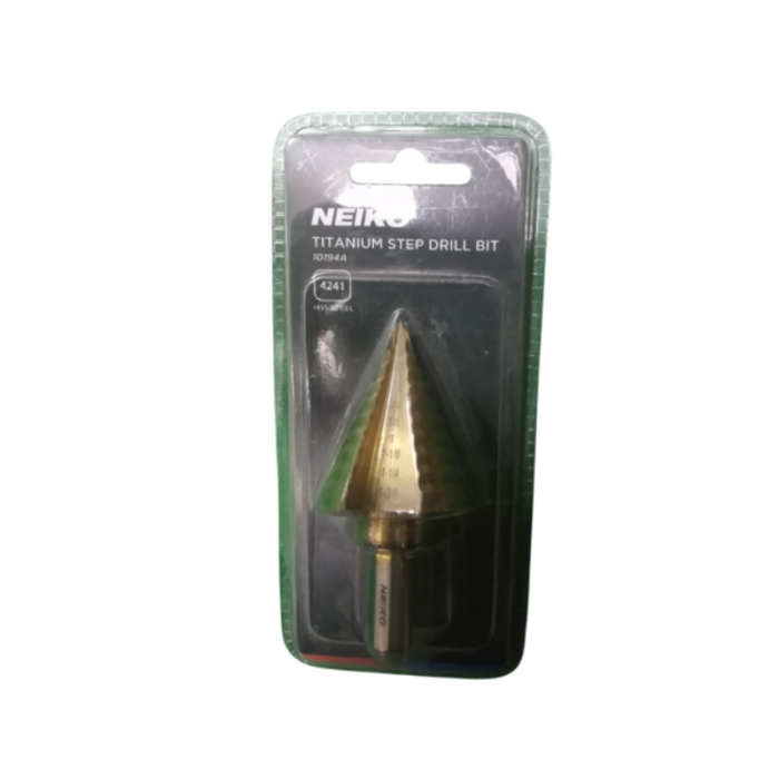 NEIKO TOOLS HAR8740 STEP DRILL BIT BIG ALTOCRAFT 0414 DB-S