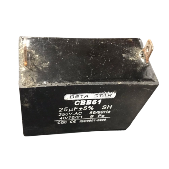 BETA STAR VEH16358 CAPACITOR 25UF 250V