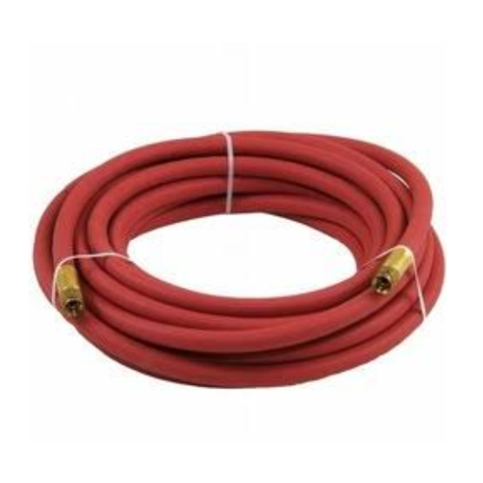 HAR8748 ASSEMBLY/AIR HOSE 1/4"X25' RED AIR HOSE WITH 1/4"FITTING AT BOTH ENDS