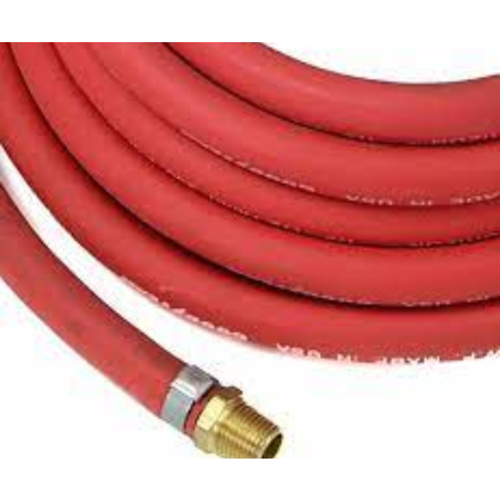 HAR8748 ASSEMBLY/AIR HOSE 1/4"X25' RED AIR HOSE WITH 1/4"FITTING AT BOTH ENDS