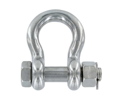 BETA STAR HAR8770 1/4" STAINLESS STEEL SHACKLE 1/2TON