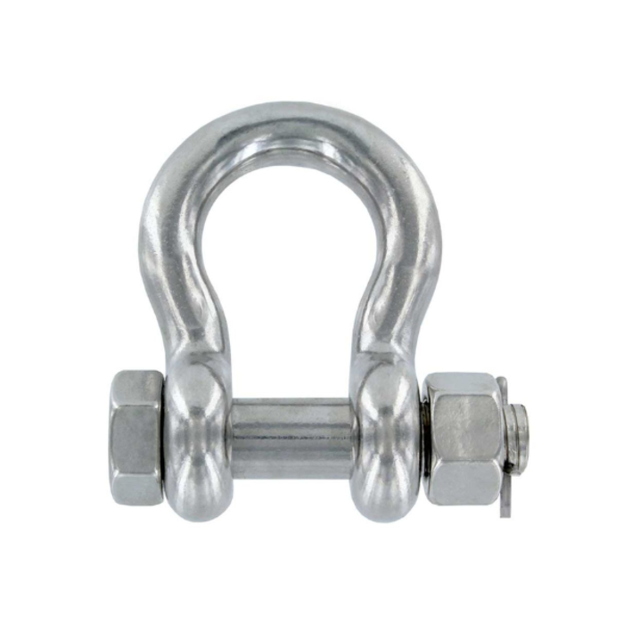 BETA STAR HAR8770 1/4" STAINLESS STEEL SHACKLE 1/2TON