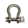 BETA STAR HAR8772 3/8" STAINLESS STEEL SHACKLE 1TON-BOLT AND NUT HORSE SHOE TYPE