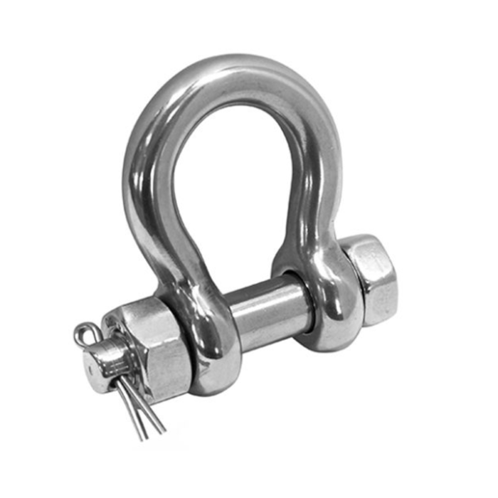 BETA STAR HAR8772 3/8" STAINLESS STEEL SHACKLE 1TON