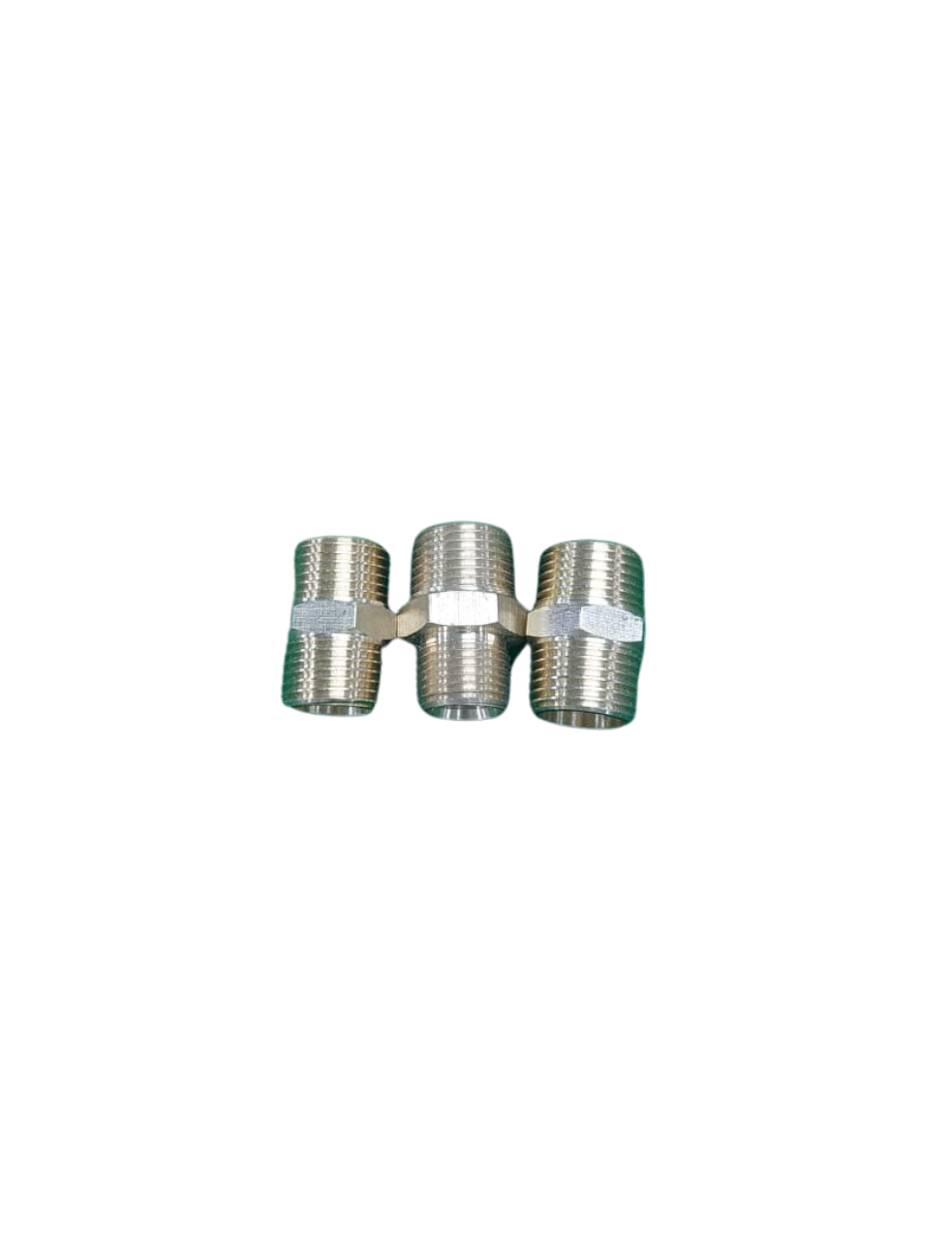 VEH17156 DOUBLE MALE CONNECTOR NPT 1/2" 1/2" #TWCC-803