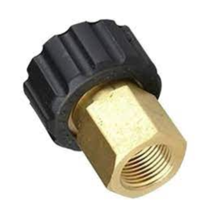 BETA STAR VEH18297 COUPLER M22 SWIVEL+ 3/8" FEMALE PRESSURE WASHER FITTINGS #17