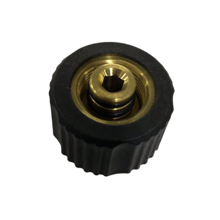 BETA STAR VEH18320 1/4'' MALE NPT*M22 FEMALE COUPLER