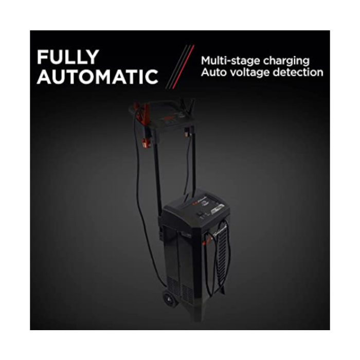 SCHUMACHER VEH18372 WHEELED BATTERY CHARGER 12/24 VOLTS 250AMPS SC1352