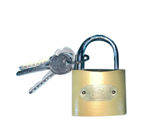 HAR8779 GOLD COLOUR PADLOCKS/CROSS PADLOCKS 32MM