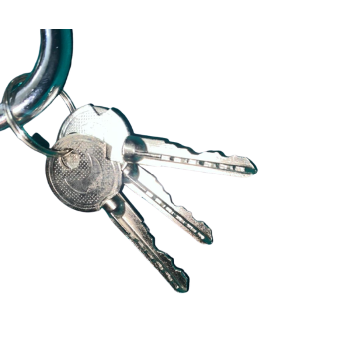 HAR8779 GOLD COLOUR PADLOCKS/CROSS PADLOCKS 32MM