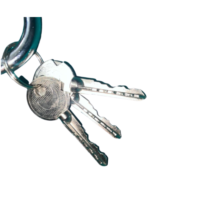 HAR8780 GOLD COLOUR PADLOCKS/CROSS PADLOCKS 38MM