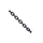 HAR8823 10MM BLACK STEEL CHAIN