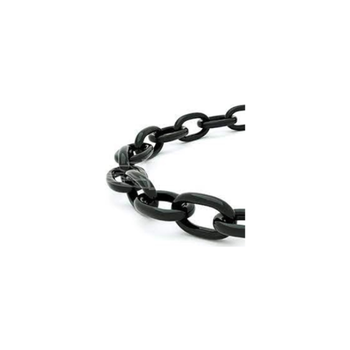 HAR8824 12MM BLACK STEEL CHAIN--D/S