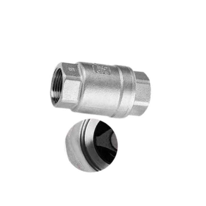 HAR8848 1/2" ONE WAY CHECK VALVE NPT THREAD SS304 DN15