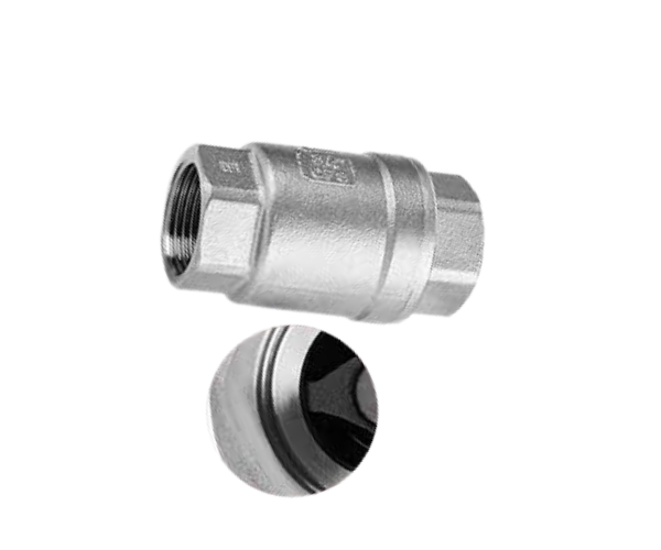 HAR8848 1/2" ONE WAY CHECK VALVE NPT THREAD SS304 DN15